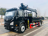 Custom FAW LHD4x2 Crane Truck | 8-10 Ton SANY/Changxing Boom | Mountain Edition 220HP For Sale