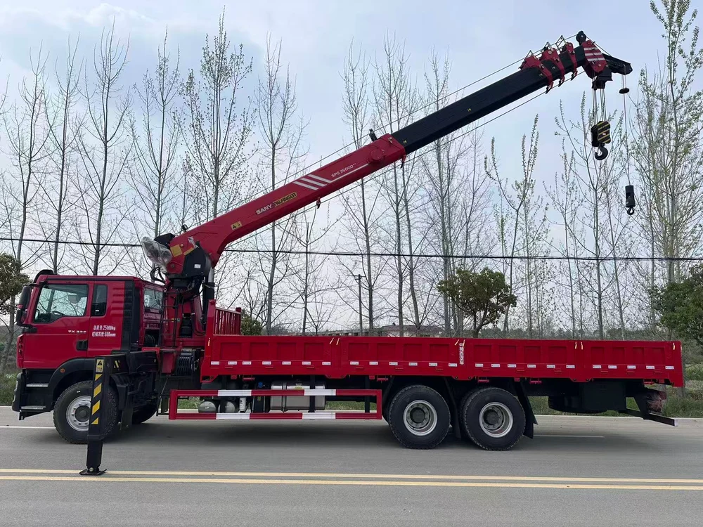 HOWO TX Changxing 12-ton 6-section Boom Truck mounted Crane - View 7 - SHENBAI Auto