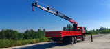 SHACMAN 6×4 12T Knuckle Boom Crane