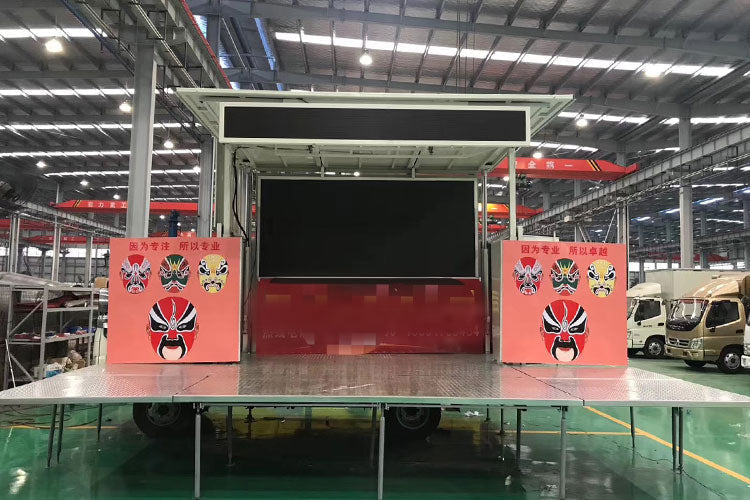 HOWO 4X2 stage truck (cargo box length 4m) - View 7 - SHENBAI Auto
