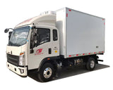HOWO 4X2 Refrigerator Truck van length 4m