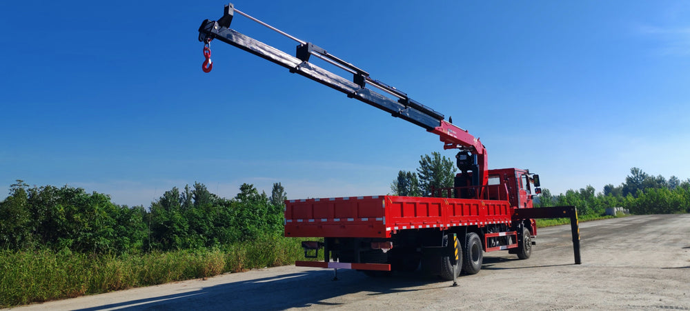 SHACMAN 6×4 270HP Knuckle Boom Crane