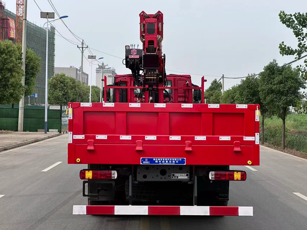 HOWO TX Changxing 12-ton 6-section Boom Truck mounted Crane - View 5 - SHENBAI Auto