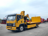Sanhuan Wrecker Truck With Folding Crane Arm - View 2 - SHENBAI Auto