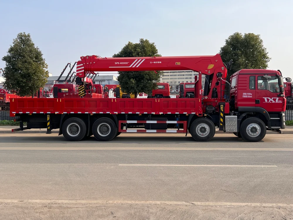 HOWO Sany 16-ton 5-section Boom Truck mounted Crane - View 4 - SHENBAI Auto