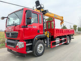 HOWO 4*2 XCMG 8T 5Section Telescopic Boom Crane - SHENBAI Auto