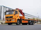 SHACMAN Changxing 12-ton Folding Boom Wrecker Truck with Crane - SHENBAI Auto