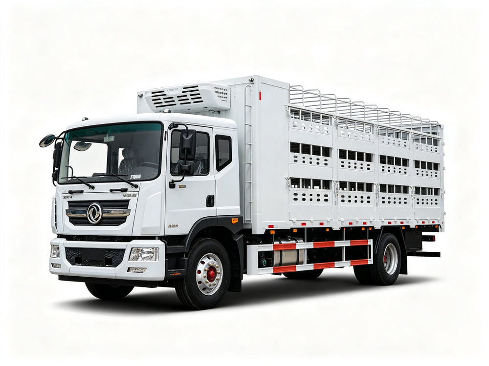 230HP Cummins Power | 3-Deck Climate-Controlled Livestock Transport Truck
