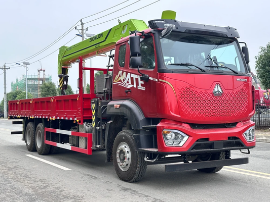 SINOTRUK HOWO MATE | Weichai 320HP | 6×4 | 9-speed | Zoomlion 14T 5-section Crane - SHENBAI Auto