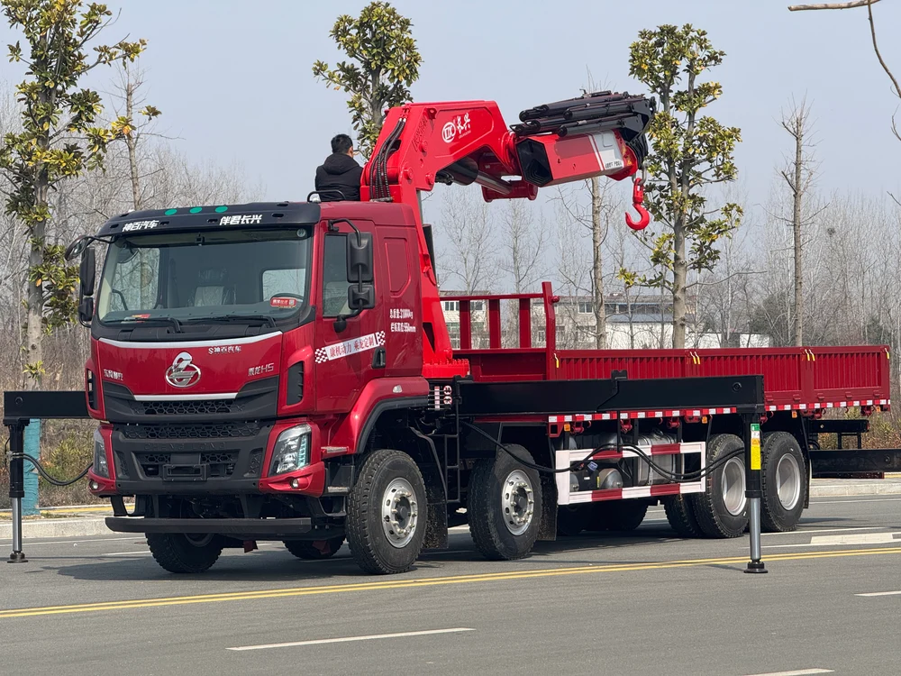 Dongfeng Liuzhou Motor 25 Ton Folding Boom Truck Crane (Changxing Crane) - View 3 - SHENBAI Auto