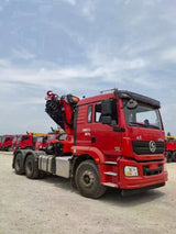 SHACMAN 6×4 Knuckle Boom Crane