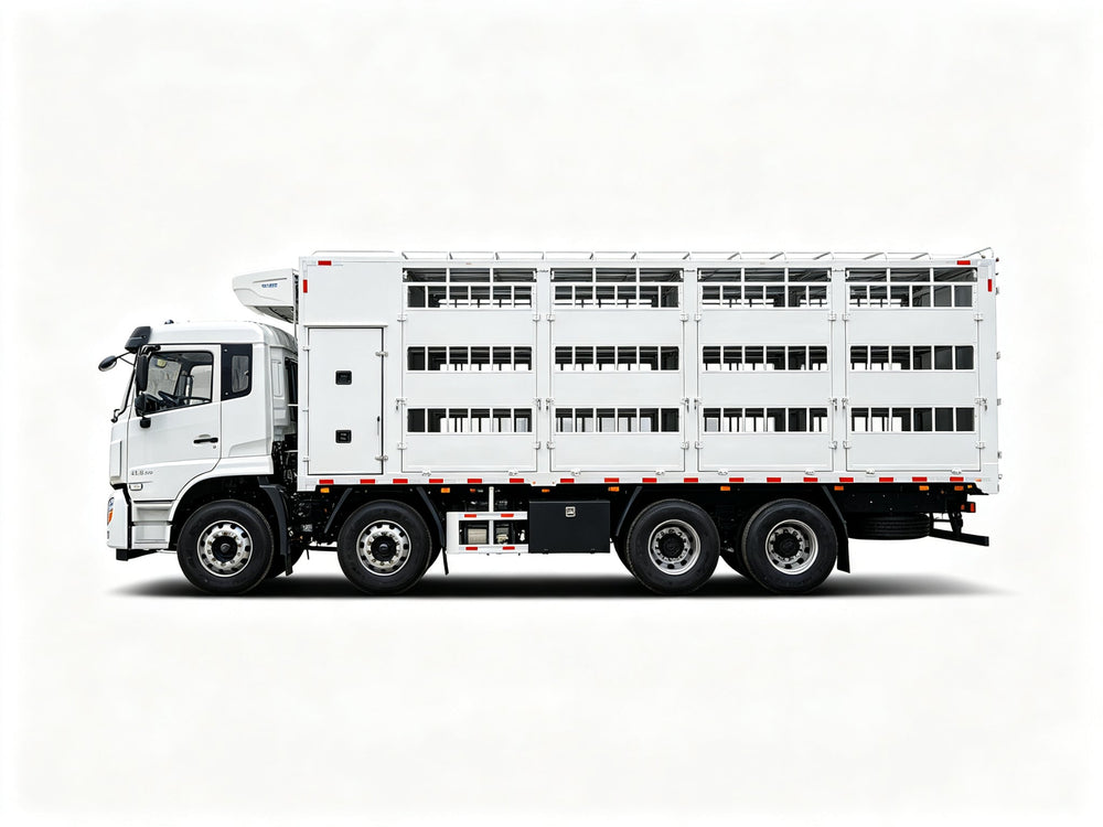 230HP Cummins Power | 3-Deck Climate-Controlled Livestock Transport Truck
