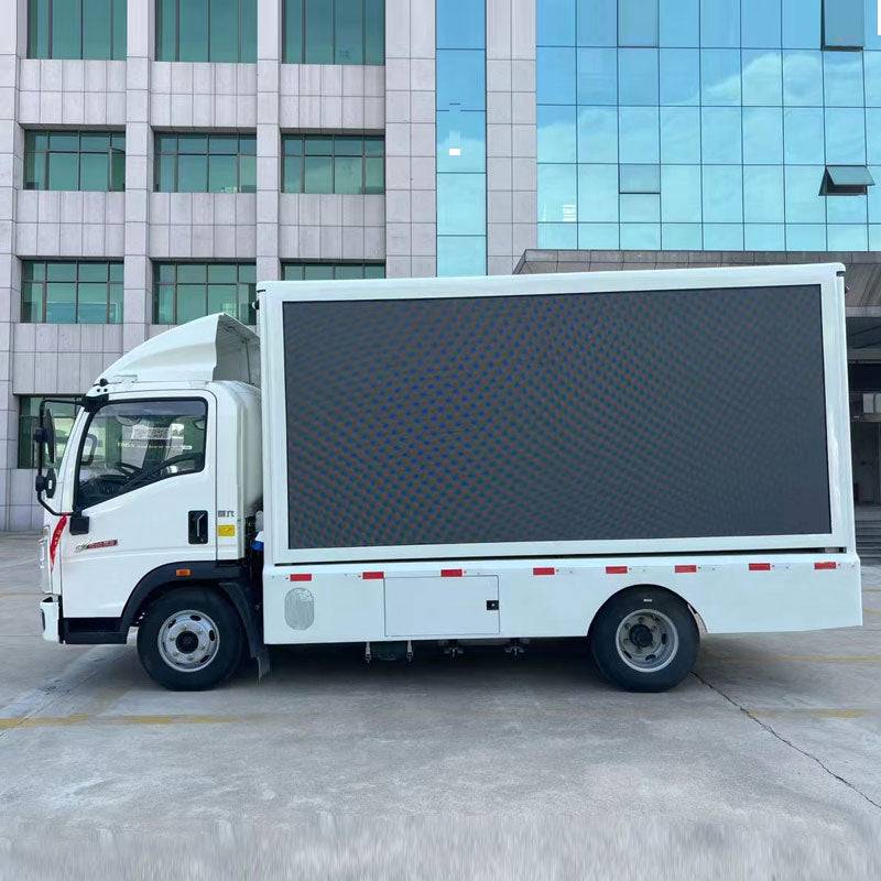 HOWO LED advertising truck - View 3 - SHENBAI Auto