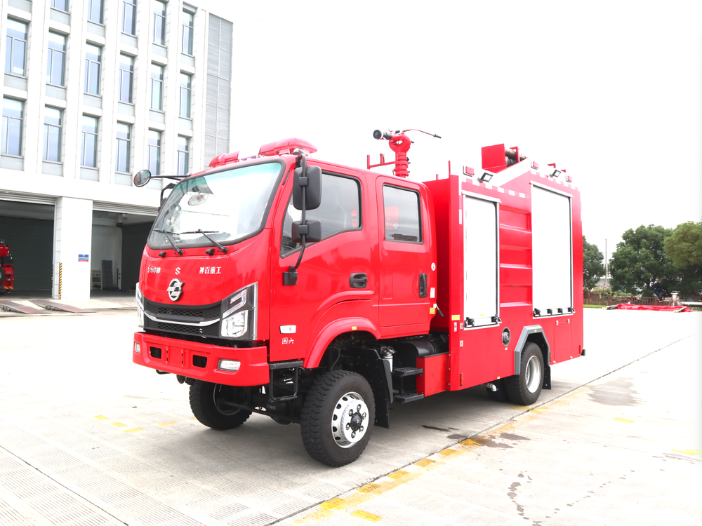 Dongfeng Huashen Pipeline Forest Fire Truck
