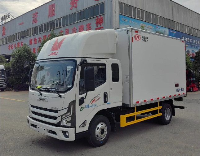 JMC New Kaiyun Wide Cab 4.2m Refrigerated Truck Spec Sheet