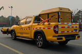 SAIC MAXUS Pickup Chassis Multi-function Snow Removal Vehicle | Snow Plow, Snow Brush & Deicer Spreader