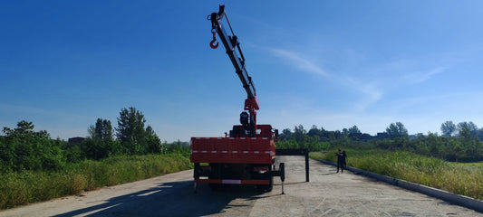 SHACMAN 6×4 270HP Knuckle Boom Crane - View 2 - SHENBAI Auto