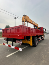 Howo 4×2 Shimei 8-ton 6-section Boom Truck Mounted Crane - View 7 - SHENBAI Auto