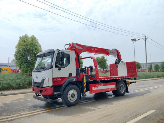 شاحنة سحب DongFeng 8T مع رافعة CX 8T