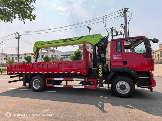 HOWO Zoomlion 8-ton 5-section Boom Truck mounted Crane - SHENBAI Auto