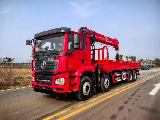 SHACMAN 8×4 Telescopic Boom Crane - SHENBAI Auto