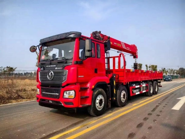 SHACMAN 8×4 Telescopic Boom Crane