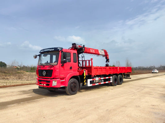 Dongfeng 6X4 with Changxing 12-Ton 4-Section Boom Crane Truck For Sale - View 2 - SHENBAI Auto