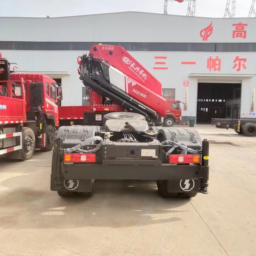 SHACMAN 6×4 Knuckle Boom Crane