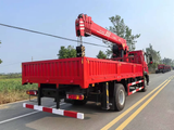 HOWO Sany 10-ton 5-section Boom Truck mounted Crane - View 6 - SHENBAI Auto