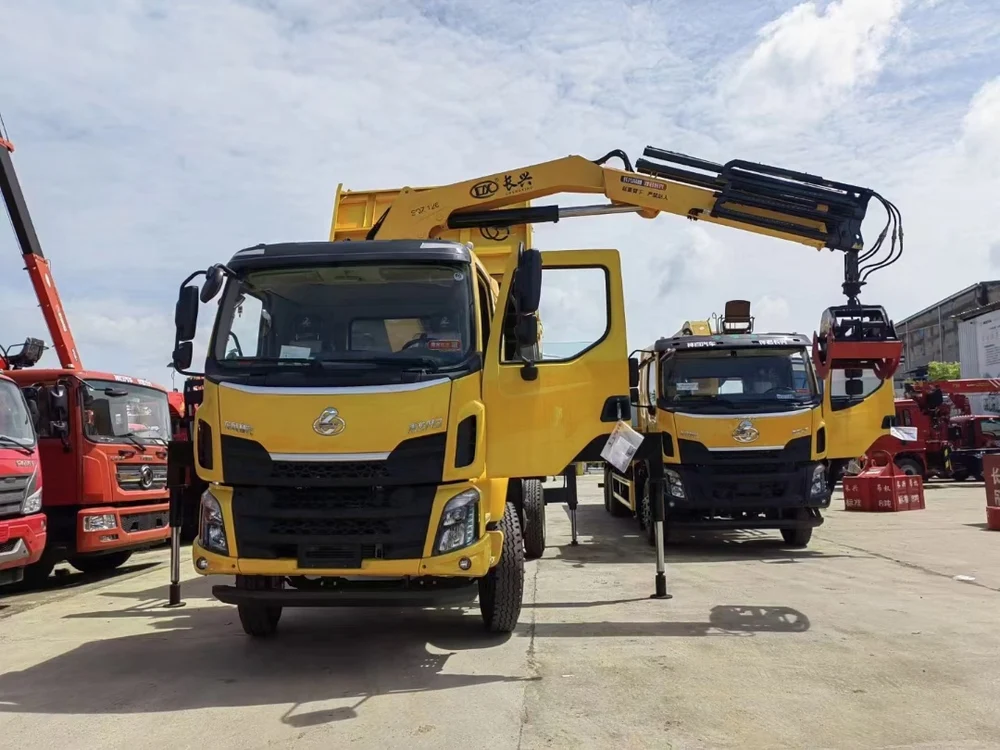 Dongfeng Liuzhou Motor Changxing 12-ton Folding Arm Truck mounted Crane - View 5 - SHENBAI Auto