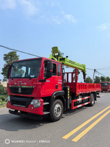 HOWO Zoomlion 8-ton 5-section Boom Truck mounted Crane - View 2 - SHENBAI Auto