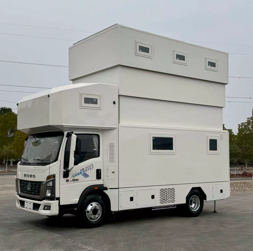 Chengli Yashutte HOWO Commander Mid-Ring Pop-Up Roof RV - SHENBAI Auto