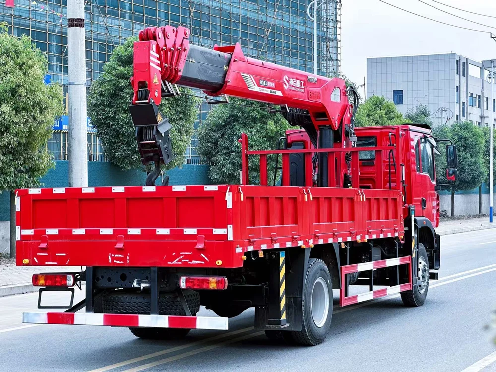 HOWO Changxing 8-ton 6-section Boom Truck Mounted Crane - View 5 - SHENBAI Auto