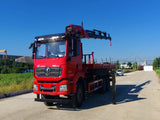 SHACMAN 6×4 12T Knuckle Boom Crane