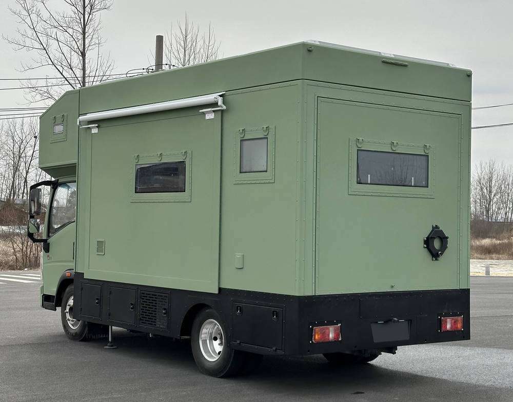 Chengli Yashutte HOWO Commander T3 Pop-Up Roof Hardcore RV - SHENBAI Auto