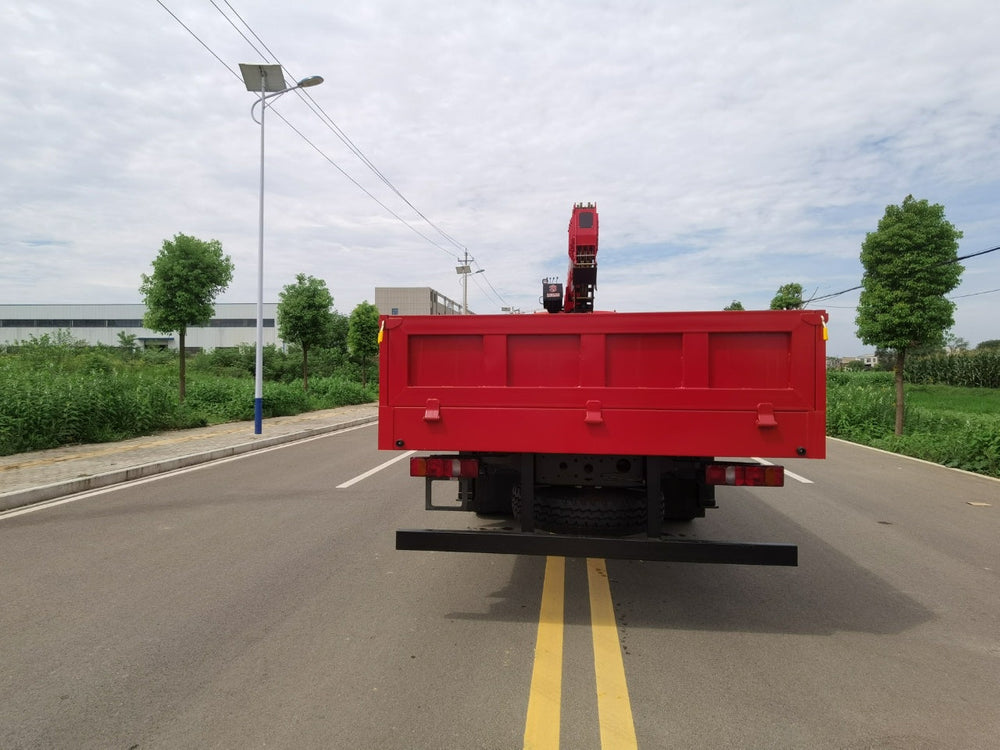 HOWO 6*4 12T 5Section Telescopic Boom Crane - View 5 - SHENBAI Auto