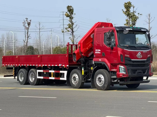 Liuzhou Motor changxing 8×4 25-ton 7-section folding boom truck crane Liuzhou Motor changxing 8×4 25-ton 7-section folding boom truck crane - SHENBAI Auto