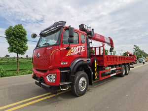 HOWO 6*4 12T 5Section Telescopic Boom Crane