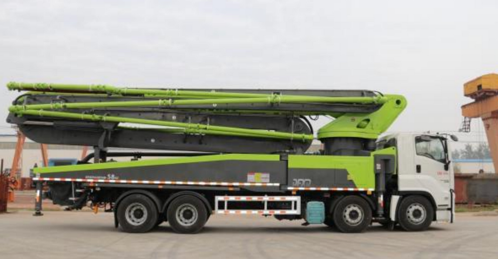 Dongfeng 8x4Truck mounted concrete boompump - SHENBAI Auto