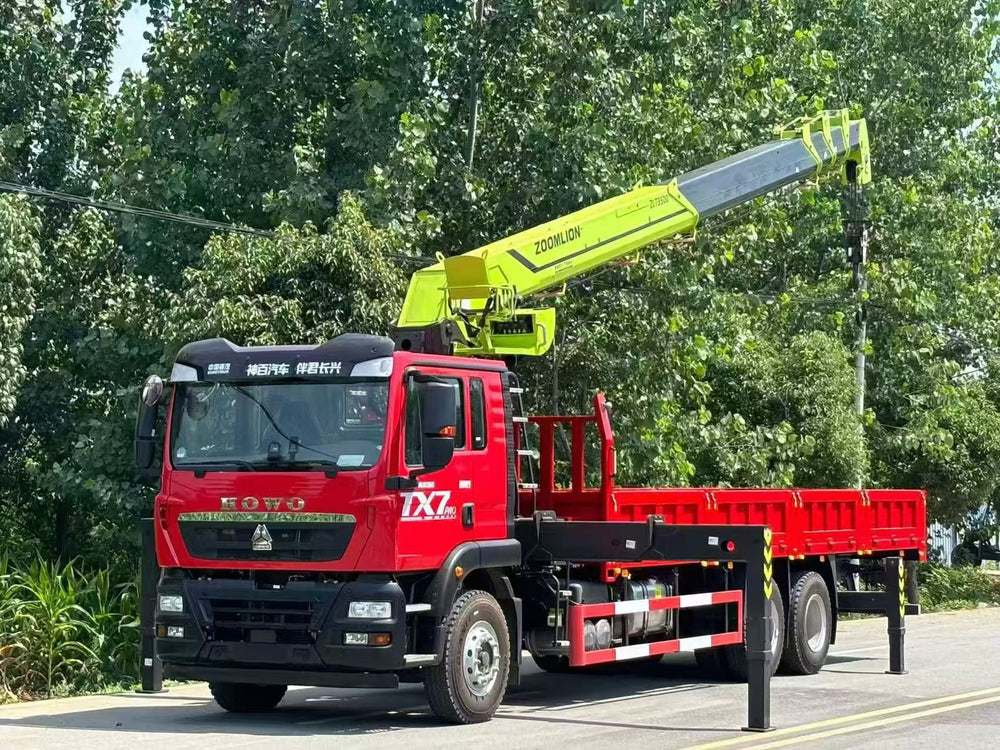 HOWO TX, 350 HP MAN Engine, New Zoomlion 14‑ton 5‑section boom - SHENBAI Auto