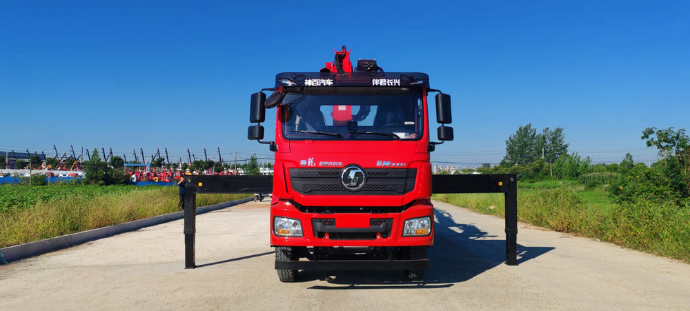 SHACMAN 6×4 270HP Knuckle Boom Crane