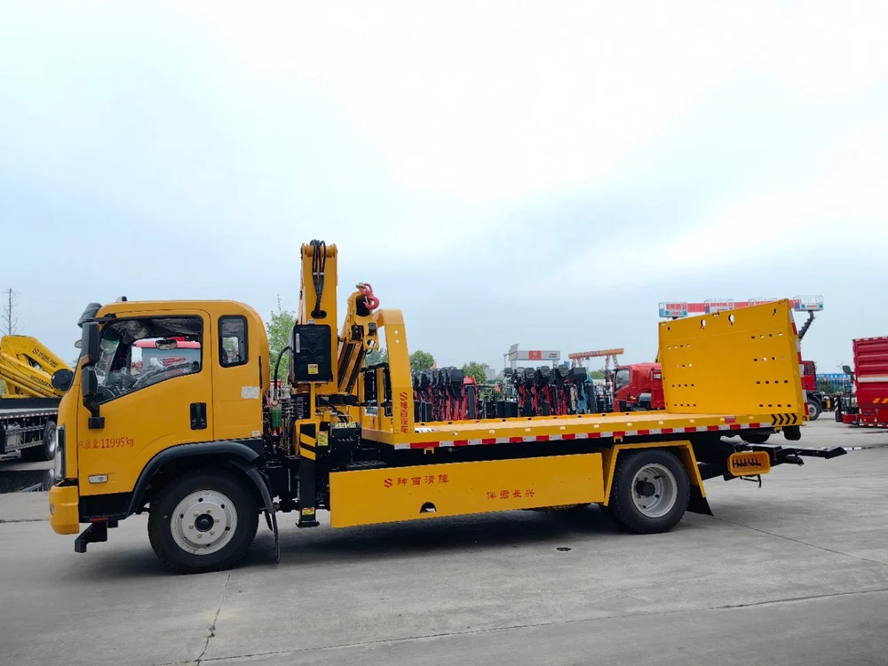 Three-ring folding arm Wrecker truck - View 6 - SHENBAI Auto