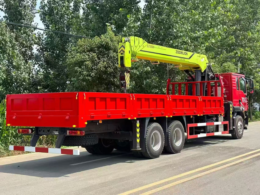 HOWO TX MAN Engine 350HP - Zoomlion New 14 Ton 5-Section Truck Mounted Crane - View 6 - SHENBAI Auto