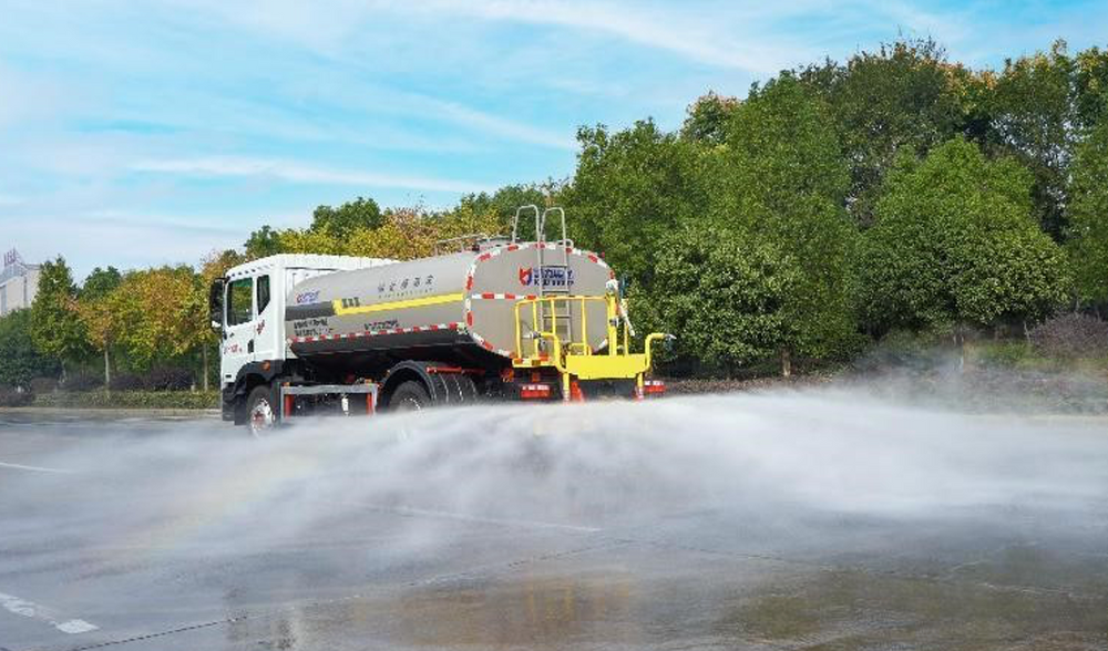 10000L Water Tanker Truck - Side View - SHENBAI Auto